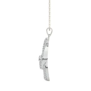 Lise Round Diamond Office Wear Pendant